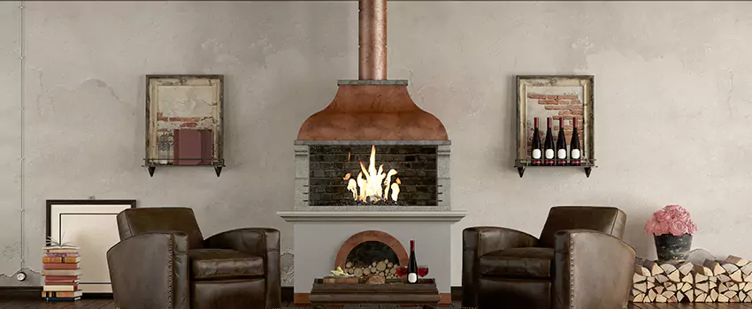 Thelin Hearth Products Providence Pellet Insert Fireplace Installation in Essex, MD